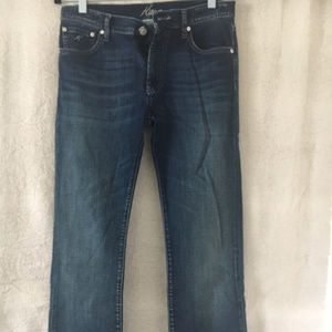 Kiton Medium Wash Denim Straight leg Jean